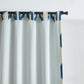 Renzo Rod Pocket Back Tab Window Curtain