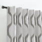 Renzo Rod Pocket Back Tab Window Curtain