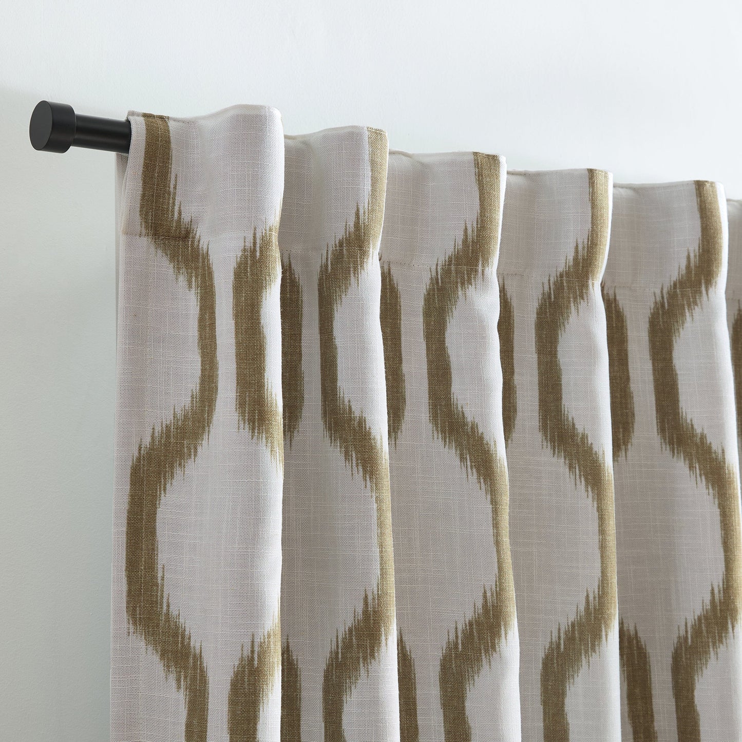 Renzo Rod Pocket Back Tab Window Curtain