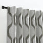 Renzo Rod Pocket Back Tab Window Curtain