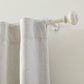 Rhinebeck Rustic Faux Wood 1" Window Drapery Single Curtain Rod