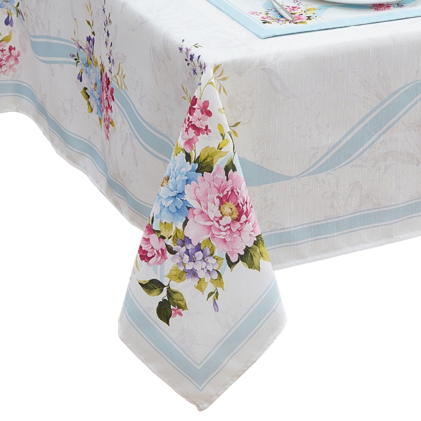 Rose Cottage Engineered Tablecloth