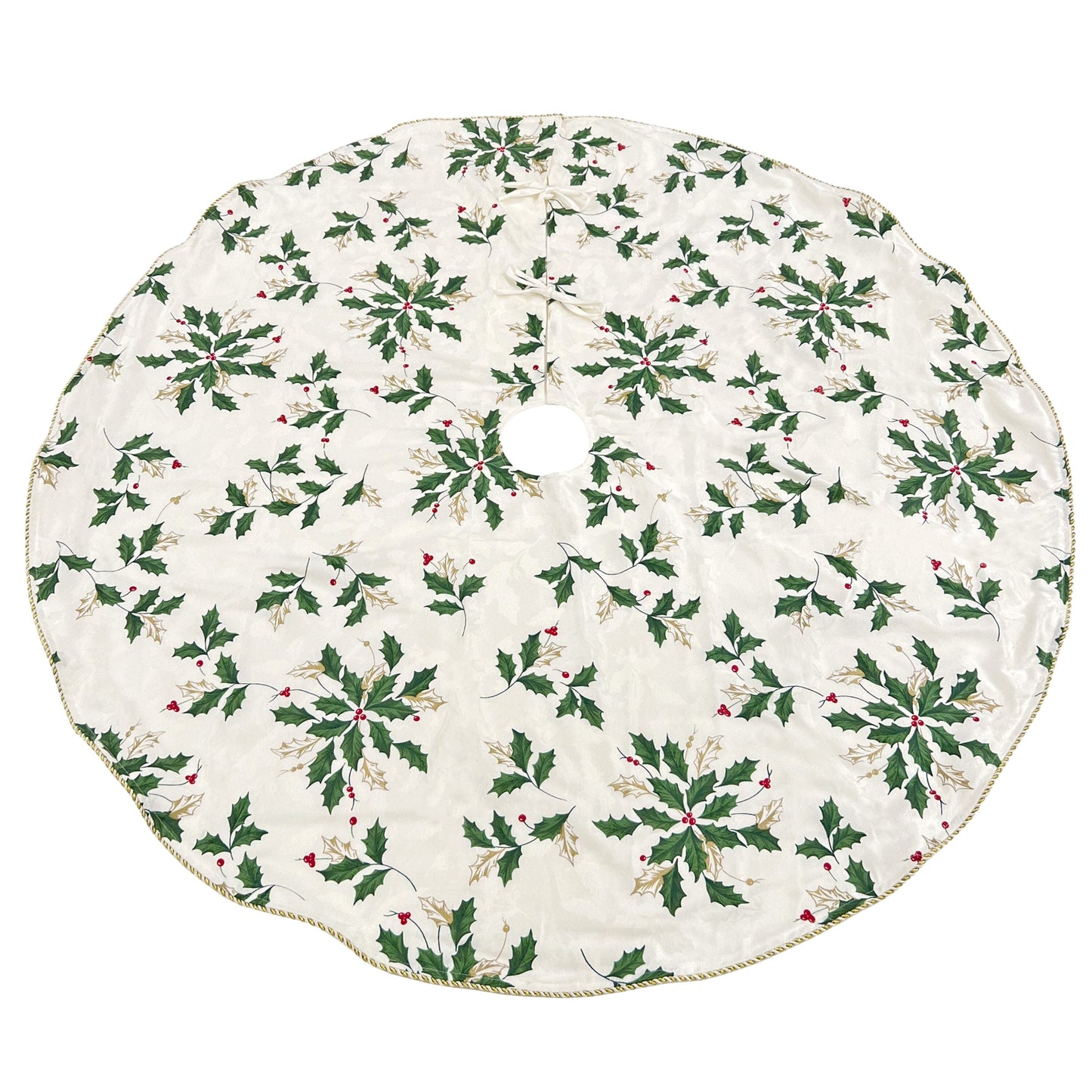 Lenox Scattered Holly Tree Skirt