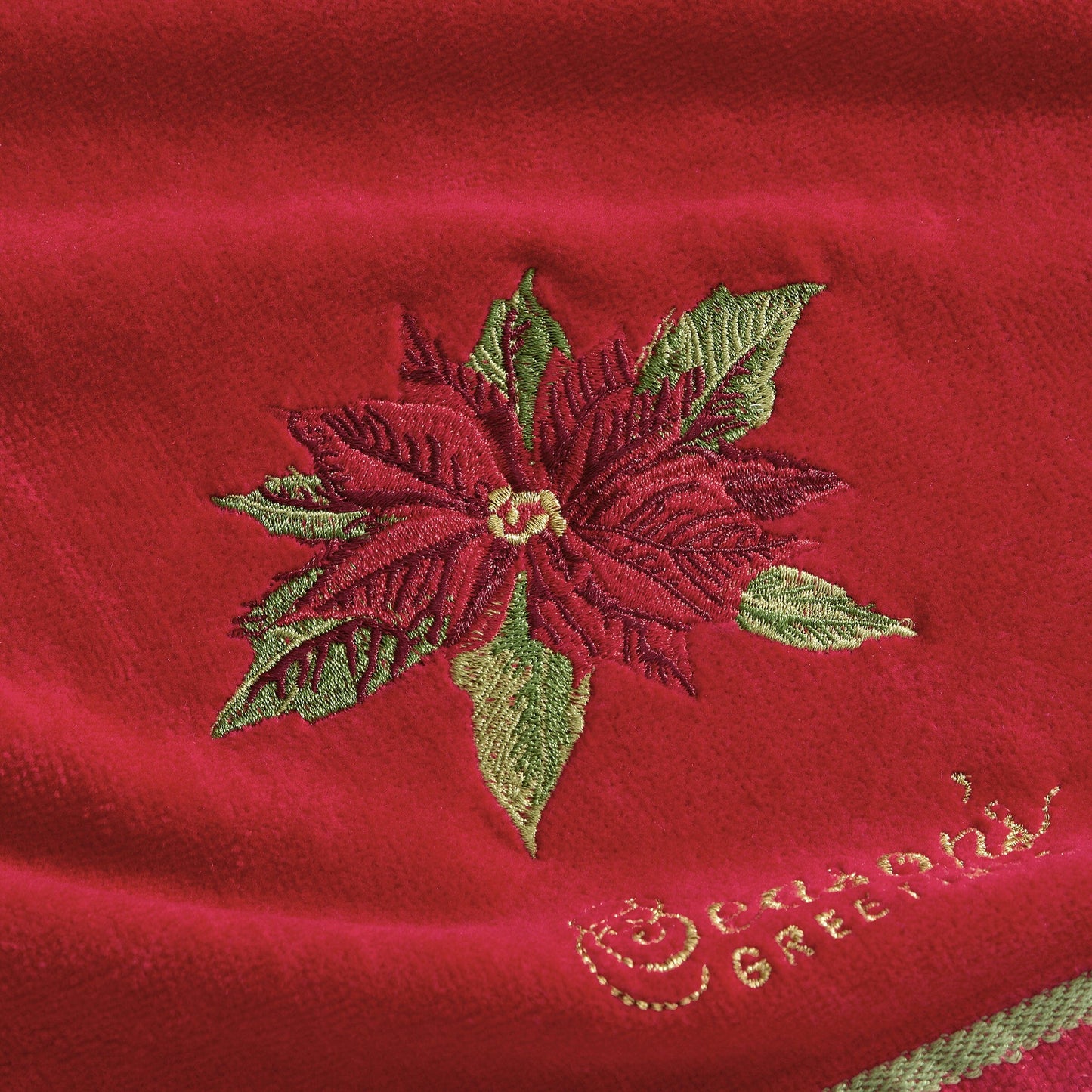 Lenox Seasons Greetings Embroidered Kitchen Towels, Set of 2