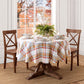 Seneca Plaid Harvest Cotton Tablecloth