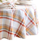 Seneca Plaid Harvest Cotton Tablecloth