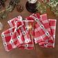 Sherwood Tree Dobby Cotton Napkins, Set of 8