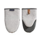 Sirena Chevron Heat-Resistant Ribbed Silicone Grip Mini Mitts, Set of 2