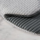 Sirena Chevron Heat-Resistant Ribbed Silicone Grip Mini Mitts, Set of 2