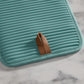 Sirena Chevron Heat-Resistant Ribbed Silicone Grip Pot Holders, Set of 2