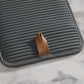 Sirena Chevron Heat-Resistant Ribbed Silicone Grip Pot Holders, Set of 2