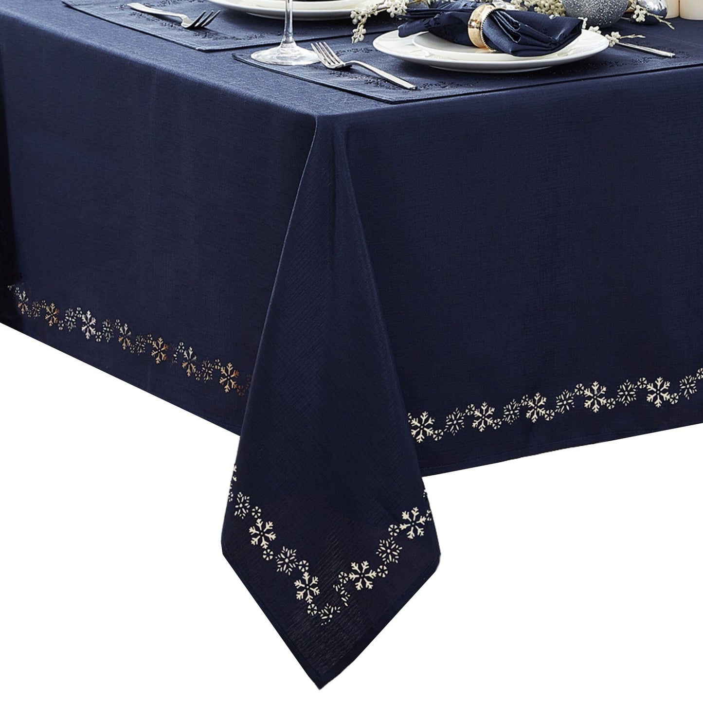 Snowflake Laser Cut Tablecloth