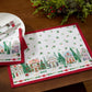 Lenox Spice Village Christmas Placemats, Set of 4