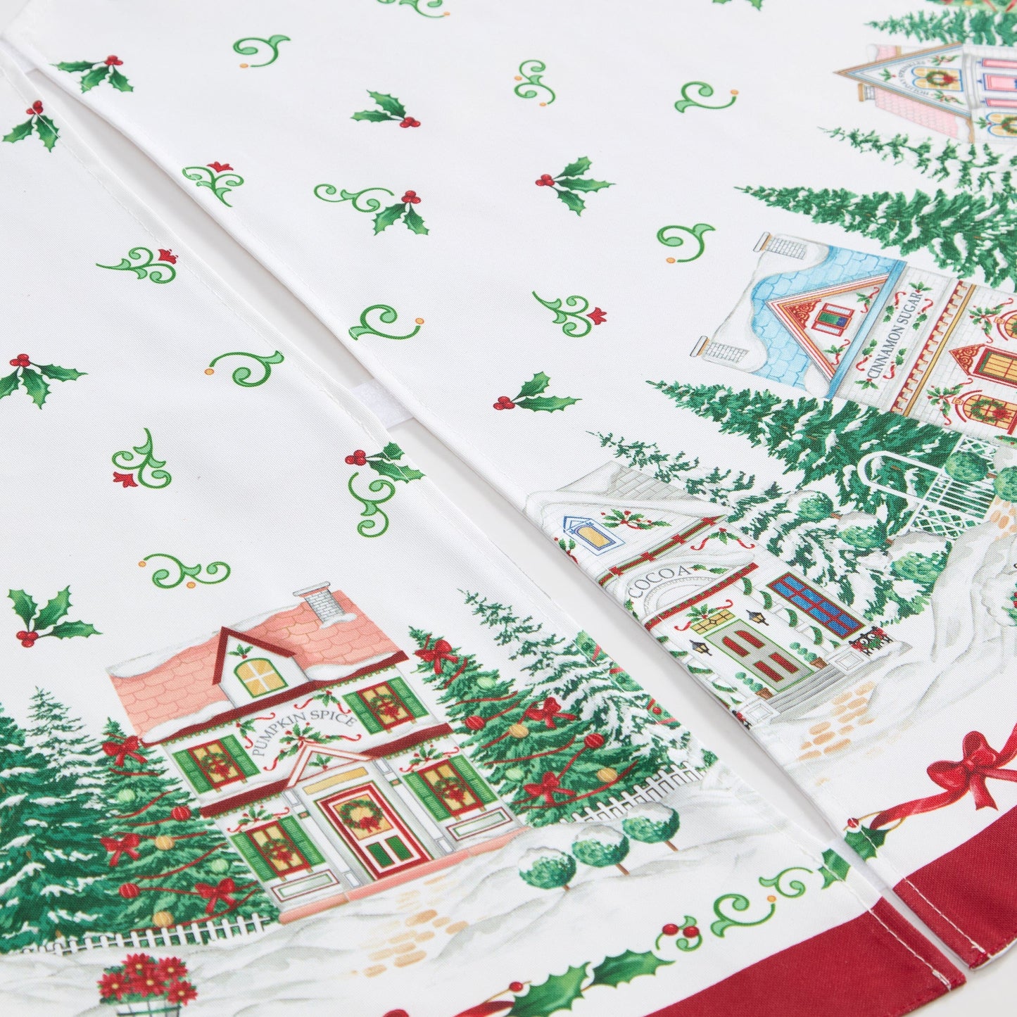 Lenox Spice Village Christmas Tree Skirt