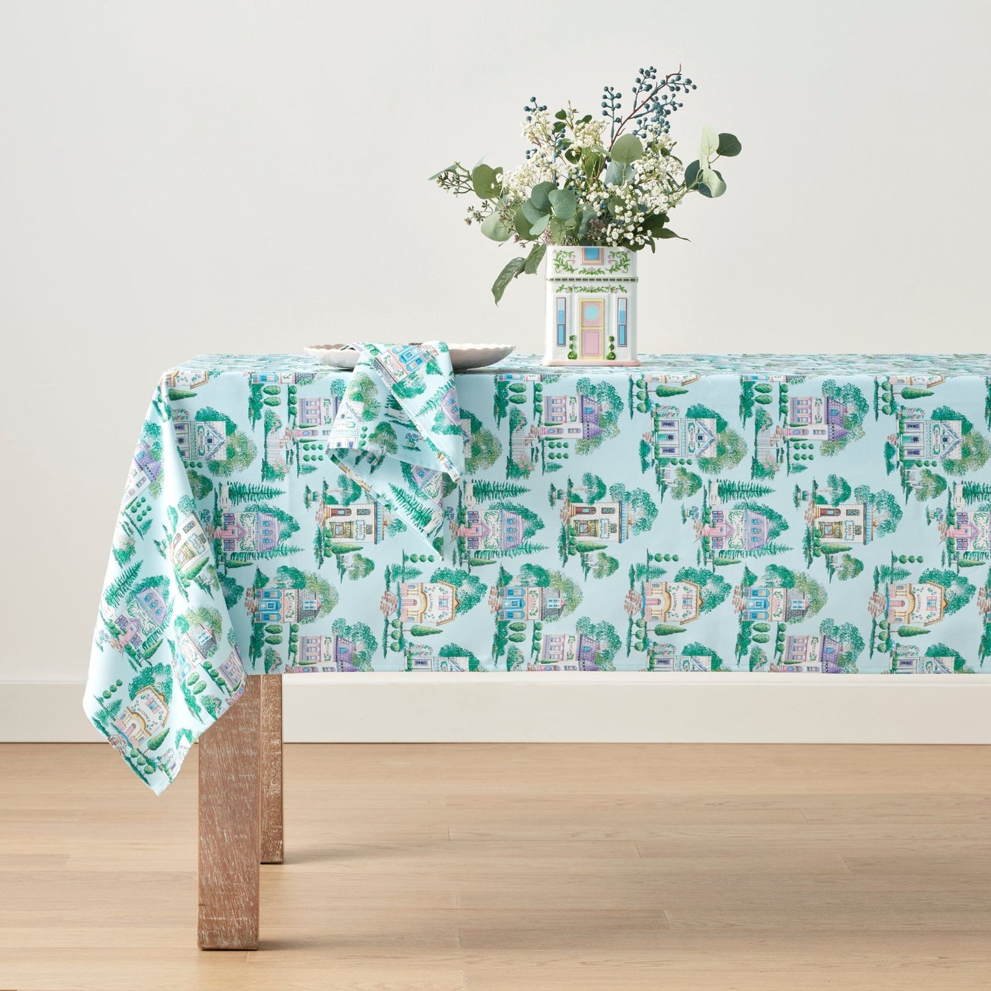 Lenox Spice Village Allover Tablecloth
