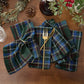 Stowe Tartan Holiday Plaid Cotton Napkins, Set of 8
