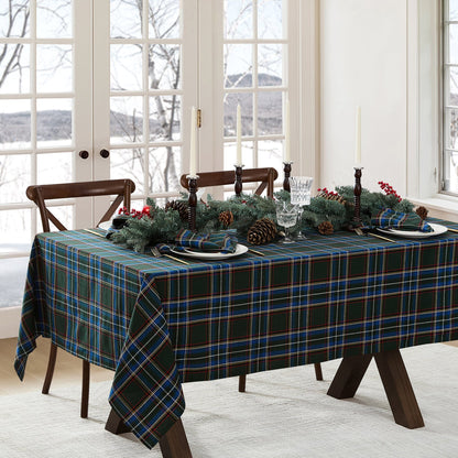 Stowe Tartan Holiday Plaid Tablecloth