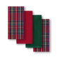 Stowe Tartan Holiday Plaid Kitchen Towels, Set of 4
