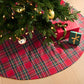 Stowe Tartan Plaid Christmas Tree Skirt