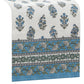 Tropez Block Print Stain & Water Resistant Indoor/Outdoor Table Runner