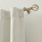 Walker 1” Single Curtain Rod with Cage Ball Finial