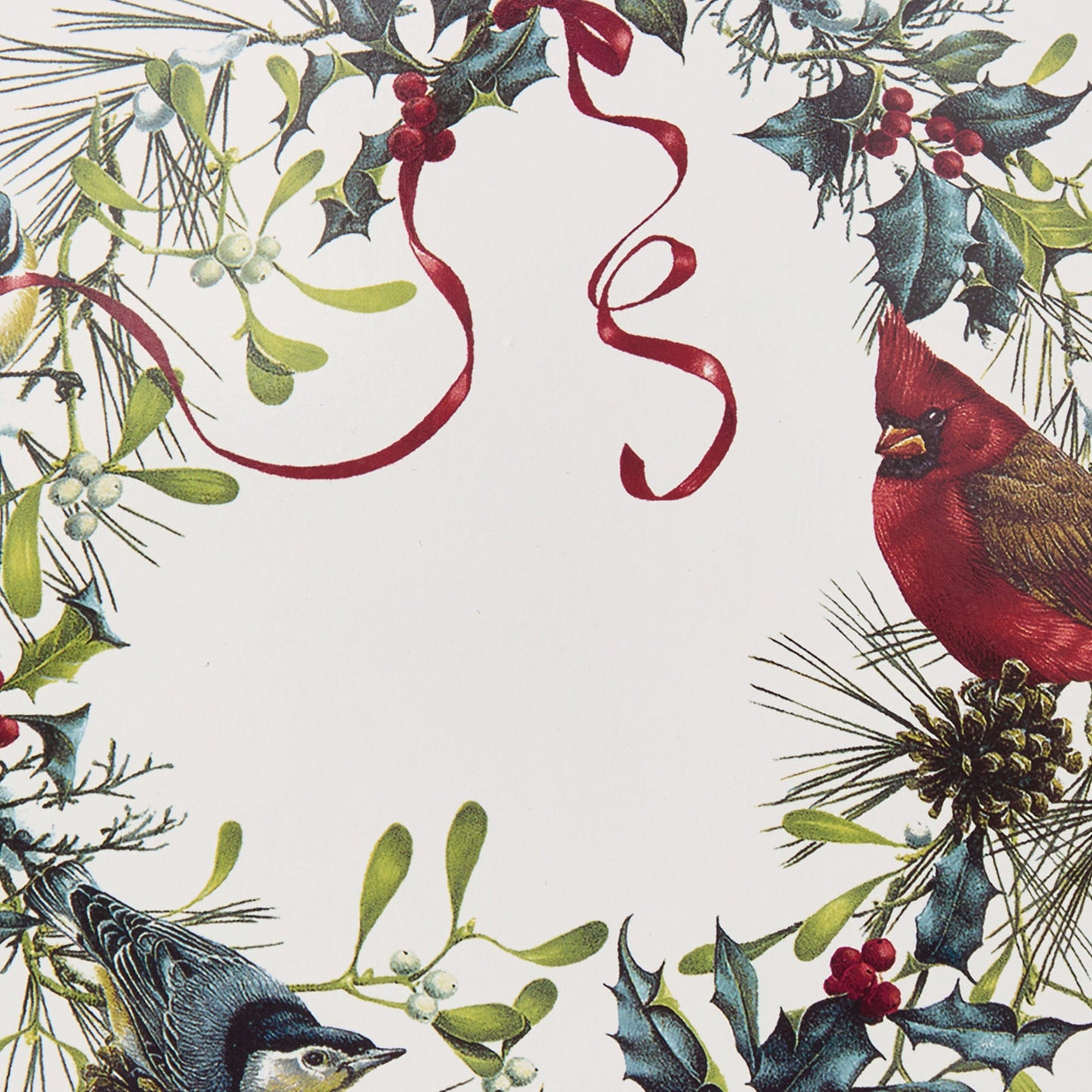 Lenox Holiday Winter Greetings Round Cork Placemat, Set of 4