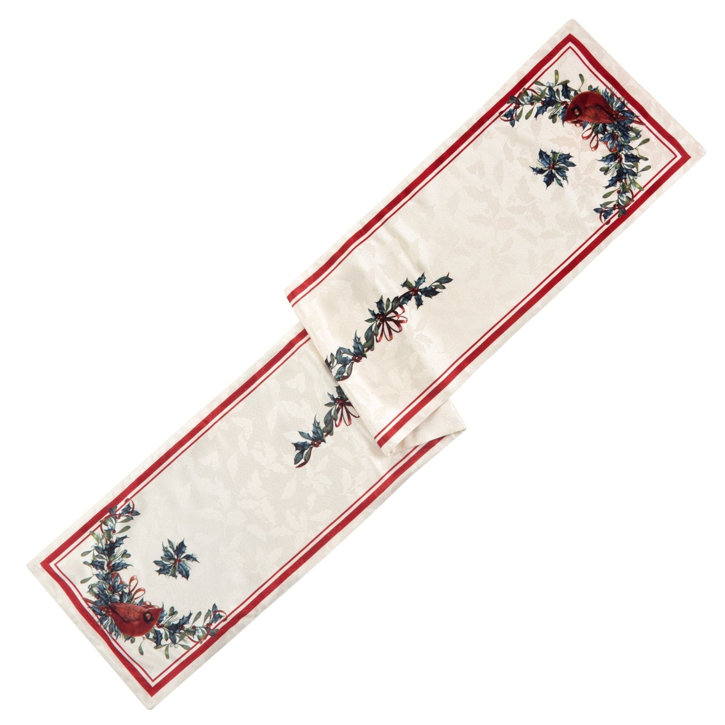 Lenox Holiday Winter Greetings Table Runner
