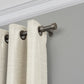 polyresin curtain rod with decorative finial