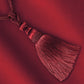 red tassel tieback