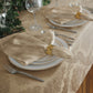 beige set of 4 napkins