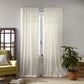 Calypso Macramé Tassel Semi Sheer Window Curtain-Elrene Home Fashions