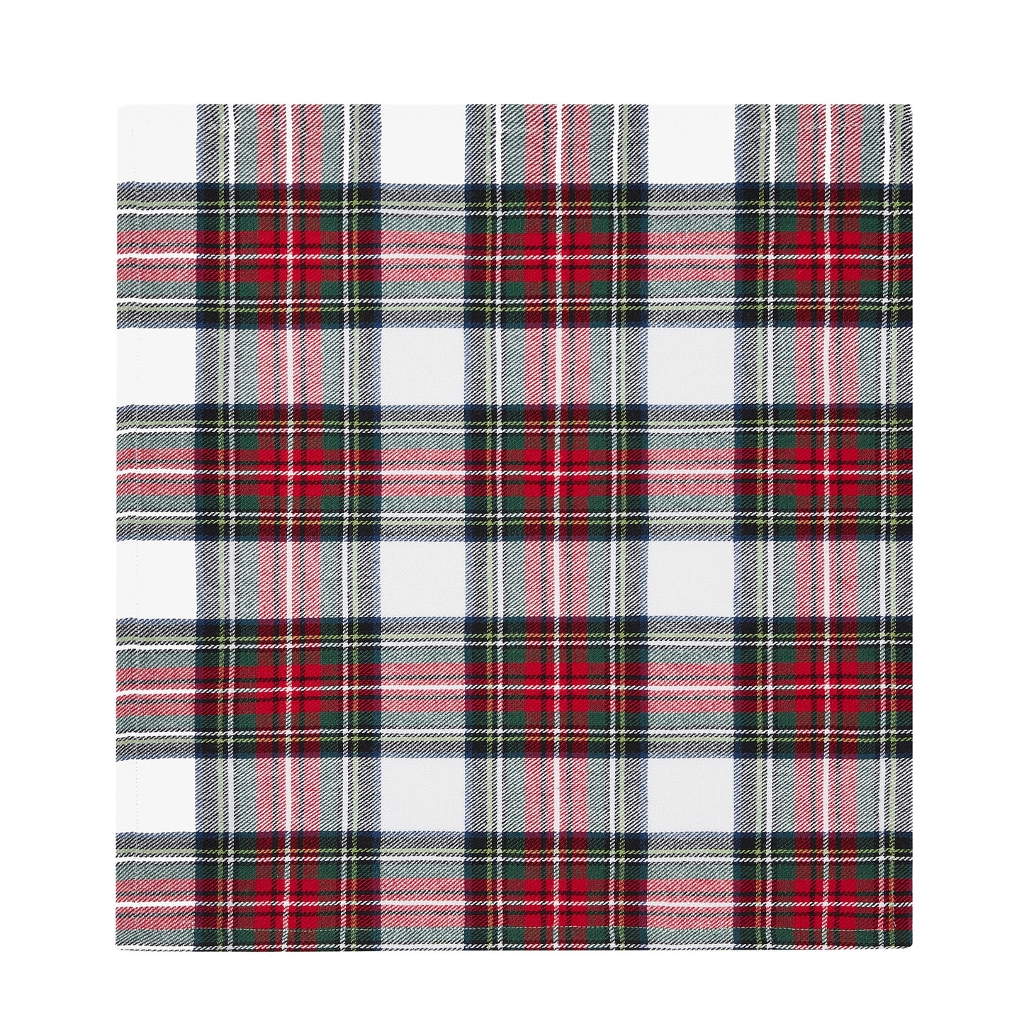 Christmas Classic Holiday Plaid Cotton Napkin Set of 8