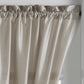 Colette Faux Silk Sidelight Door Window Panel