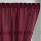 Colette Faux Silk Sidelight Door Window Panel