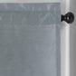 Colette Faux Silk Blackout Window Curtain & Scallop Valance