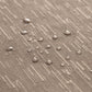 Mantel continental resistente al agua y a las manchas de textura sólida