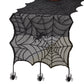Crawling Halloween Spider Lace Table Runner