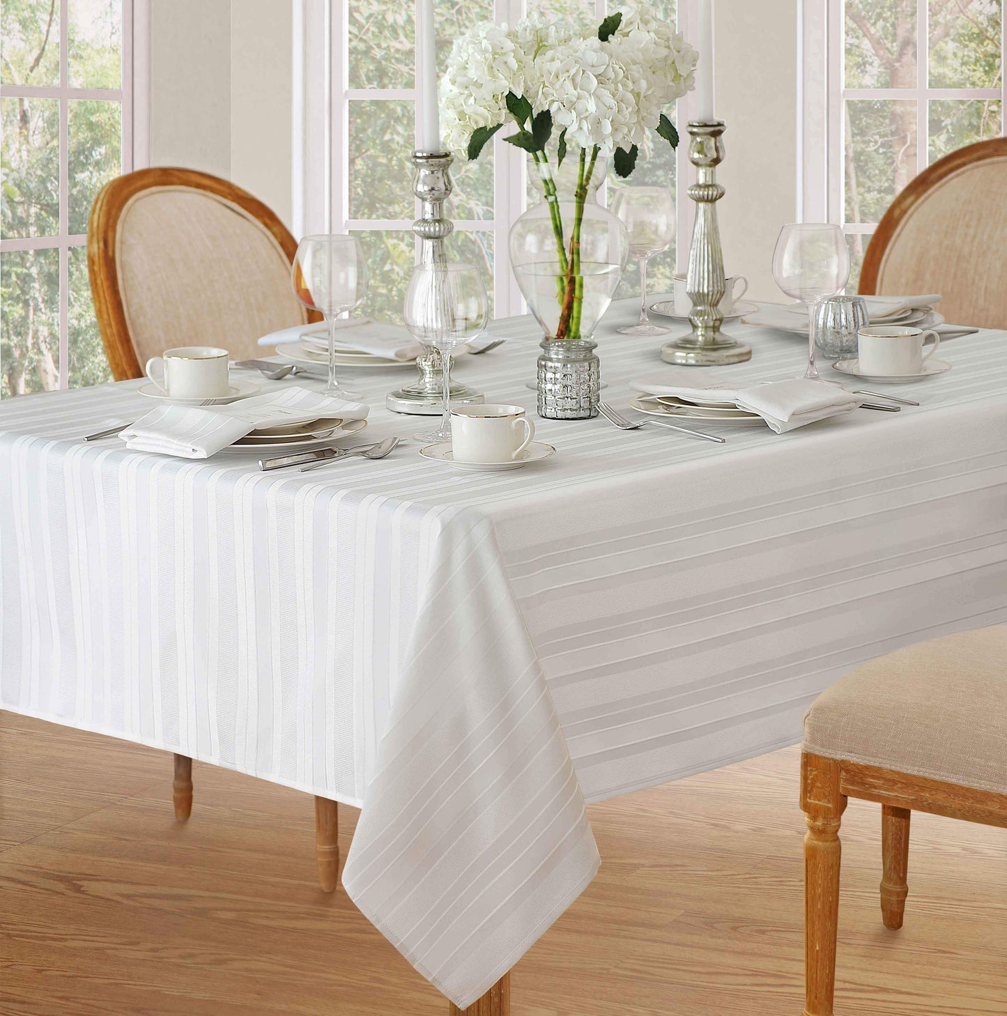 Denley Stripe Tablecloth