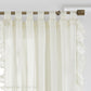 Bella Tab-Top Ruffle Sheer Window Curtain