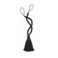 Nomad Decorative Wooden Fringe Tassel Window Curtain Tieback-Elrene Home Fashions