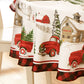 Vintage Christmas Tree Farm Holiday Tablecloth-Elrene Home Fashions