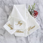 Holiday Sentiments Napkins, Set of 4