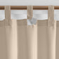 Matine Tab-Top Indoor/Outdoor Window Curtain Panel