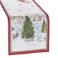 Santa’s Snowy Sleighride Table Runner