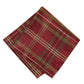 set of 4 plaid napkins