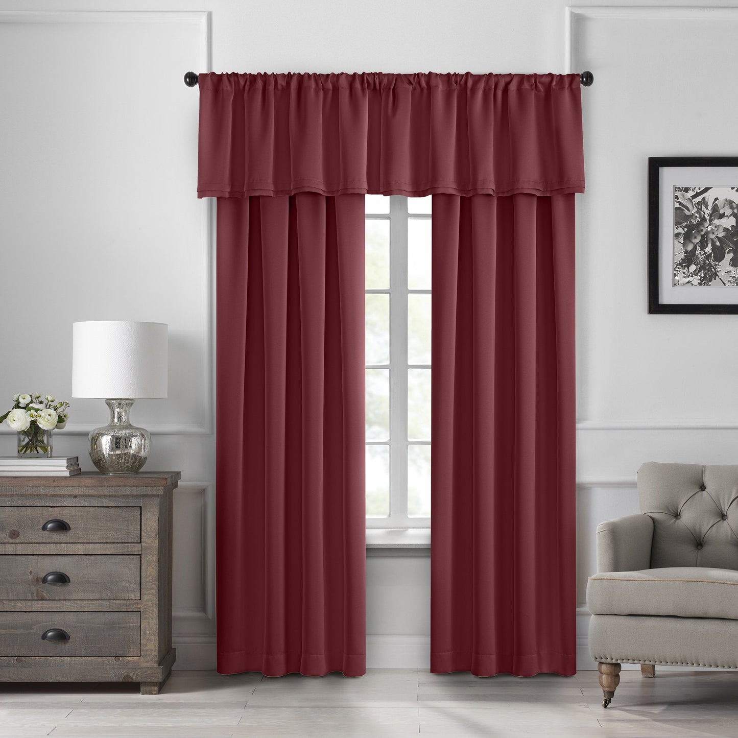 SunVeil Vanderbilt Extra Wide Blackout Window Curtain