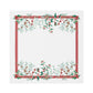 Winter Holiday Berry Napkin, Set of 4